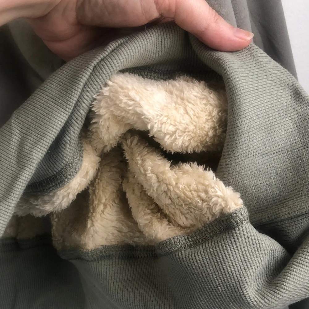 Sage Green Oversized Sweatshirt - Picture 4 of 5